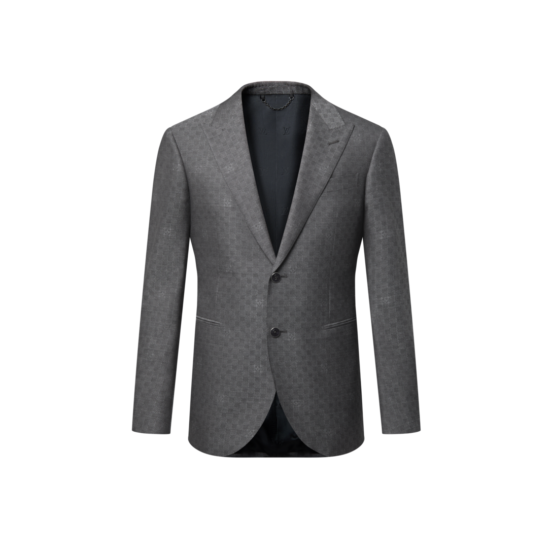 Damier Jacquard Pont Neuf Jacket - Men - Ready-to-Wear | LOUIS